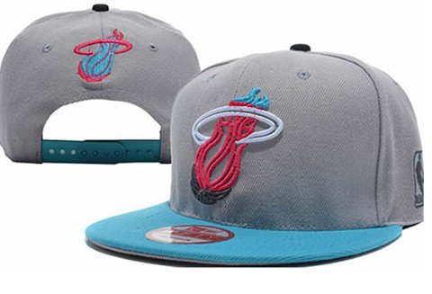 Miami Heat NBA Snapback Hat 60D19